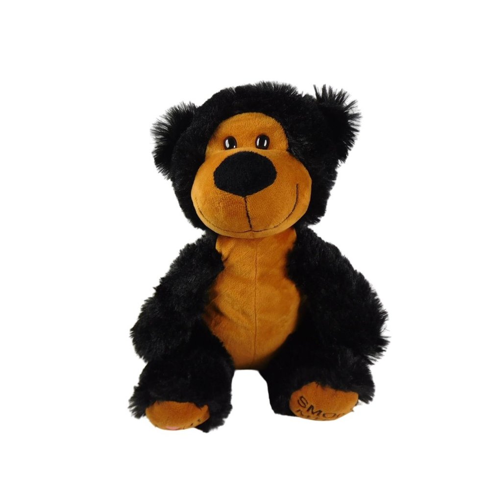 Souvenirs Of Smokey Black And Brown Bear Plush 10" Stuffed Animal